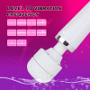 Huge Magic Wand Vibrators for Women Erotic Toys Big AV Stick Female G Spot Massager Clitoris Stimulator Adult Sex Toys for Woman - White