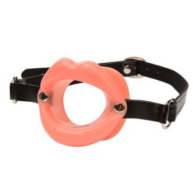 Sex Slave Silicone Lips O Ring Open Mouth Gag Oral Fetish Bdsm Bondage Restraints Erotic Toy Sex Toy for Couples Women Sex Shop - Rose