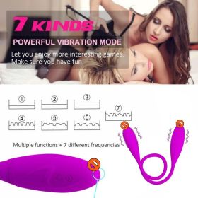 Double Head Vibrating Toy 2Bullet Vibrators Penetration Silent Women Clitoris Powerful Big Plug Anal18 Soft Masturbator Sex Toys - 1