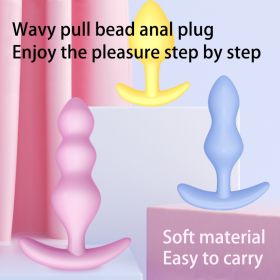 Silicone Anal Plug Woman Butt Plug Erotic Sex Toys For Women Men Sex Toys Anal Trainer For Couples Stimulator Anal Toys Adult - 3Pcs