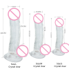 Skin Feeling Realistic Dildo Soft Material Huge Big Penis with Suction Cup Sex Toys for Woman Strapon Female Masturbation - M