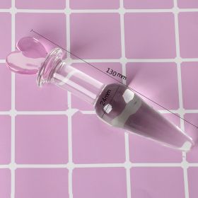 High-grade Crystal Glass Dildo Penis Glass Beads Anal Plug Butt Plug Sex Toys For Man Woman Couples Vaginal And Anal Stimulation - 1