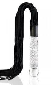 Icicles No 38 Glass Handle Cat O Nine Tails Whip - TCN-PD2938-00