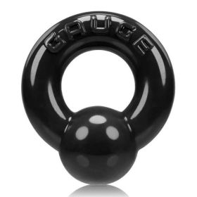 Oxballs Gauge Cock Ring Black - OX3023BLK