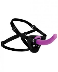 Strap U Navigator Silicone G-Spot Dildo With Harness - TCN-XRAF216