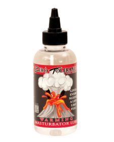 Zero tolerance warming masturbator lube - 4 oz - TCN-ZE-LU-3573