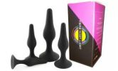 Troll Tech Anal;  Butt Plug Trainer Kit â€šÃ„Ã¬ 4 pieces - black