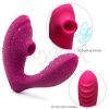 Mary Clitoral Sucking Vibrator G Spot Vibrator Adult Sex Product Pussy Vagina Clitoris Nipple Sucker - Pink