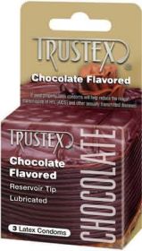 Trustex Chocolate Flavored Condom 3 pack - T4020