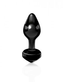 Icicles #44 Black Glass Butt Plug - PD294423