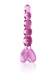 Icicles No 43 Pink Glass Beaded Massager - PD294300