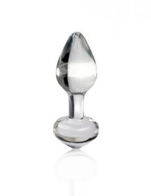 Icicles No 44 Glass Anal Plug 2.5 Inch - Clear - PD294420