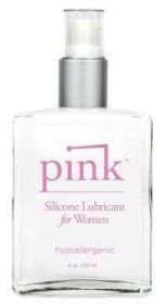 Pink Silicone Lube For Ladies 4 oz - EPPL4