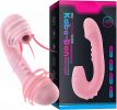 8 Rotating Vibrator Women Sexy Toyes Electric 7 Modes Thrust Powerful Retractable Vibrate Machine Gun Pleasure Toy Women Intelligent Vibrate Toy - Pin