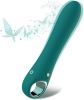 G Spot Vibrator Dildo with 10 Vibration Modes, Powerful Vibrating Massagers for Clitoral Vagina and Anal Stimulation - Green