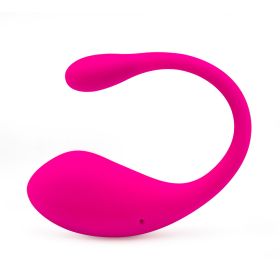 Adults' sex toys;  egg skipping APP;  remote egg skipping;  invisible and wearable masturbator - Pink