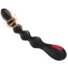 10 Modes Vibration Anal Vibration Machine Super Soft Silicone Product Used in Bedroom; Bathroom; Park; Party; 9 vibration modes - Black