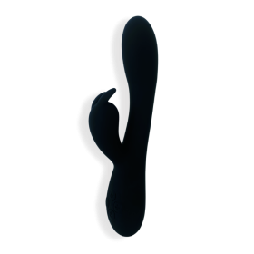 Eris- The Black Heating Bunny Vibrator of your Most Erotic Dreams - Black