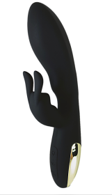 Agrippina â€šÃ„Ã¬ Waterproof Rabbit Vibrator - Black