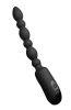 Double shock tidal blown back stimulation Deformation God Whip BDSM - black