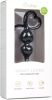 Anal Chain with Pull Ring - 18.5 cm / 3.35 inch / 7.28 inch - - Black Anal Beads - For him and her - black