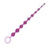 10 beads Soft Rubber Anal Plug Beads Long Orgasm Vagina Clit Pull Ring Ball Butt Toys Adults Women Stimulator Sex Accessories - purple