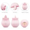 2022 New Frequency Vibration SuckinGModes-Waterproof Hand Wand Massager with Multi Function,Medical Silicone,Rechargeable USB - pink