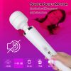 Huge Magic Wand Vibrators for Women Erotic Toys Big AV Stick Female G Spot Massager Clitoris Stimulator Adult Sex Toys for Woman - White