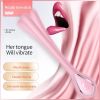 Couple Sexo Oral Vibe Vibrator Sex Toy For Women To Use On Man Mouth Tongue Vibrating Erotic Massager Clit Nipple Stimulator - pink