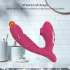 Vagina Sucking Vibrator 10 Speed Oral Sex Suction G Spot Clitoris Vacuum Stimulator Female Masturbation Erotic Sex Toy For Women - Dark Purple