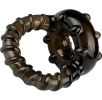 Male Enhancer Ejaculation Delay Penis RiNG Cock Rings For Man Erection - BLACK