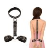 Sexy Handcuffs Collar Adult Games Fetish Flirting Bdsm Sex Bondage Rope Slave Sex Toys For Woman Couples Gay Erotic Accessories - 2