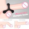 Silicone Strapon Cock Rings Penis Ring Sex Toys For Men Bondage Male Masturbator Chastity Cage Erotic Machine Sextoys Adult Shop - S