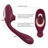 Clitoral Sucking Vibrator Valentine Adult Toy for Her - Red