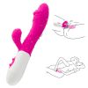 CR-simulation vibrator rose red vibrator - rose red