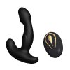 Flexible 12-Mode Vibe Prostate Massager Anal Vibrator G-Spot Stimulation - Black