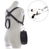 Thigh Restraint Straps Sling Leg Spreader Open Restraint Belt Bondage Harness with Wrist Cuffs BDSM Sex Position Aid Adult Toys - 1