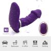 Wearing penis;  wireless remote control;  egg jumping;  swinging;  female sex toy;  adult sex toy - Purple