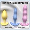 Silicone Anal Plug Woman Butt Plug Erotic Sex Toys For Women Men Sex Toys Anal Trainer For Couples Stimulator Anal Toys Adult - 3Pcs