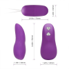 Wireless Remote Control Vibrator Jumping Egg Bullet Multi-Speed Clitoral Massager Juguetes Para Sex Toys for Woman sex machine - Purple