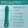 G Spot Vibrator Dildo with 10 Vibration Modes, Powerful Vibrating Massagers for Clitoral Vagina and Anal Stimulation - Green