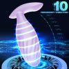 Anal Plug Sex Toys for Woman Wireless Remote Control Vibrating Eggs Dildo Clitoris Stimulator G- Spot Vibrators for Women - Purple-with box