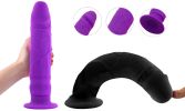 5.5-inch Beginner Anal Realistic Penile Vein Dildo Sucker Waterproof - Pink