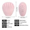 Mini Shell Shape Nipple Clits Sucker 7 Modes Clitoral Sucking Vibrator Flexible Oral Licking Massager Sex Toy For Women - Pink