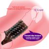 Cock Ring Reusable Silicone Delay Ejaculation Stronger Erection Sex Yoys Adult Supplies Linen Nozzle Ring Cock Sex Toys For Men - 4