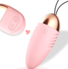 Mini Bullet Vibrator 10Speed Vibrating Eggs Female Vaginal Tight Exercise Smart Love Ball of Jump eggs Clitoris Stimulator - Pink